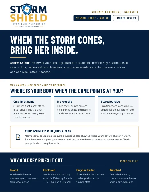 Storm Shield flyer cover